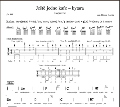 Kytara – Ještě jedno kafe (One More Cup Of Coffee) - Image 3
