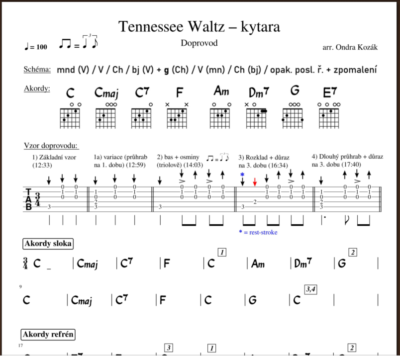 Kytara – Tennessee Waltz - Image 3