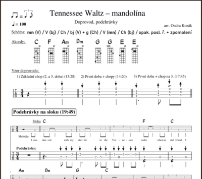 Mandolína – Tennessee Waltz - Image 3