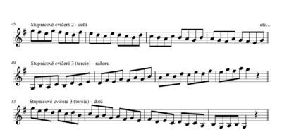 G major scale + patterns - Image 3