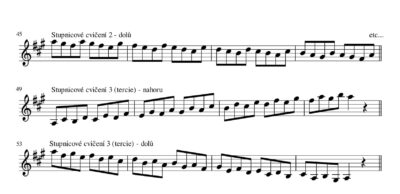 A major scale + patterns - Image 3