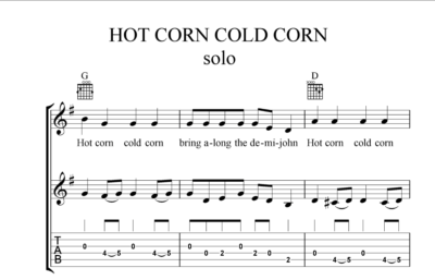 Hot Corn Cold Corn (melodie, doprovod, sólo) - Image 4