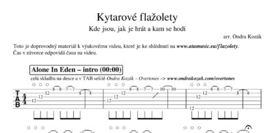 Guitar harmonics (for a video lesson – in Czech) - Image 2