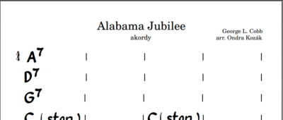 Alabama Jubilee – rhythm - Image 2