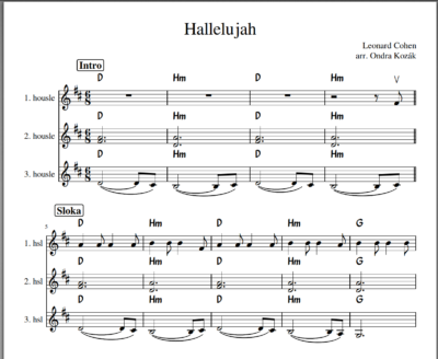 Hallelujah (triple fiddle) - Image 2