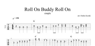 Roll On Buddy Roll On (intermediate) - Image 2