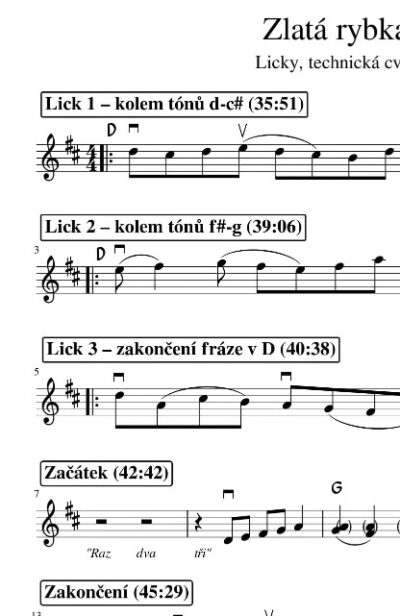 Housle – Zlatá rybka - Image 6