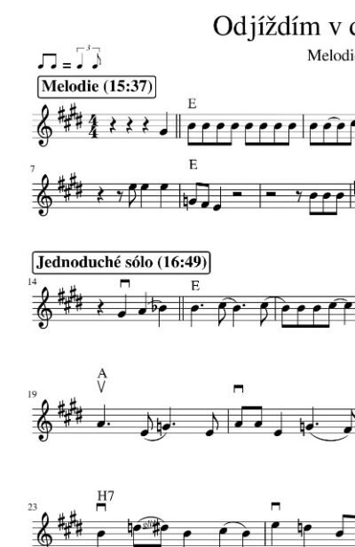 Housle – Odjíždím v dál - Image 4