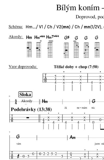 Mandolína – Bílým koním (Wild Horses) - Image 2
