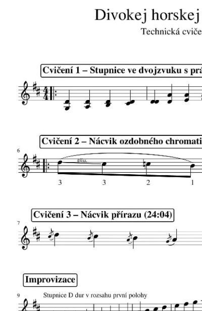 Housle – Divokej horskej tymián (The Wild Mountain Thyme) - Image 7