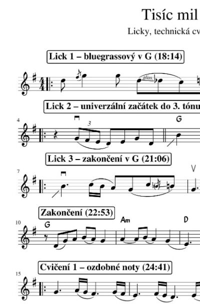 Housle – Tisíc mil - Image 6