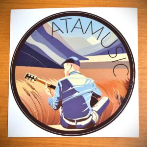 Samolepka ATAmusic – kytarista
