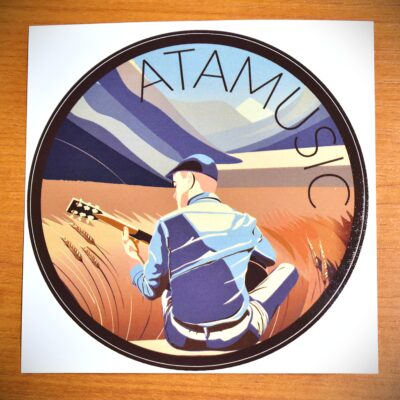 ATAmusic sticker – guitarist