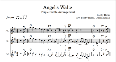 Angel's Waltz (3 housle) - Image 2